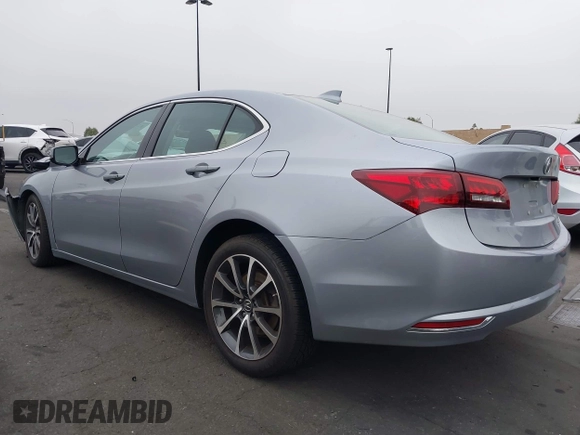 2015 Acura TLX Technology with VIN 19UUB3F58FA007380, listed as a IAAI auction lot 42163931 with Not provided miles and . Bid and sale history available at DreamBid. Image 3.