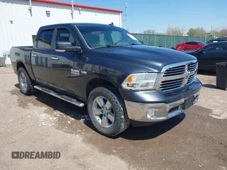 2016 Ram 1500 Big Horn z VIN 3C6RR7LT1GG201172, wystawiony jako IAAI lot #41938436 z przebiegiem 122 163 mil mil oraz . Historia ofert i sprzedaży dostępna na DreamBid. Obrazek 1.