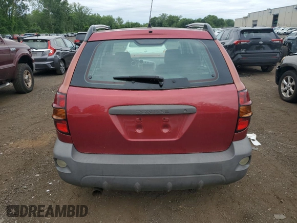 2005 Pontiac Vibe with VIN 5Y2SL638X5Z451699, listed as a Copart auction lot 62332425 with Not provided miles and Salvage title. Bid and sale history available at DreamBid. Image 6.