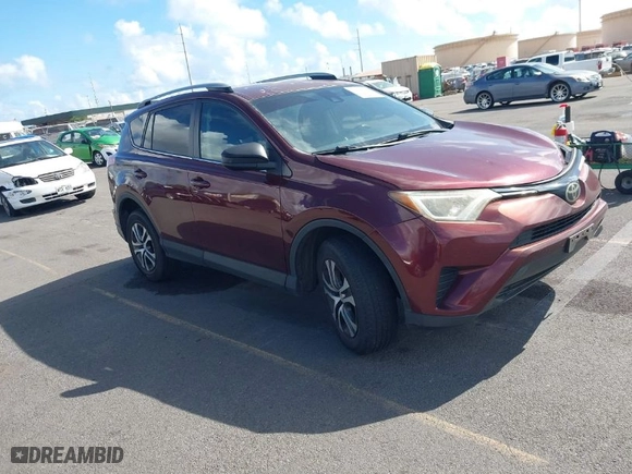 2017 Toyota RAV4 LE with VIN JTMZFREV1HD101924, listed as a IAAI auction lot 41255565 with 204,092 mi miles. Bid and sale history available at carsss.com. Image 1.