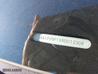 2024 Audi Q8 Prestige with VIN WA1FVBF1XRD012308, listed as a IAAI auction lot 41672981 with 5,900 mi miles. Bid and sale history available at carsss.com. Image 17.