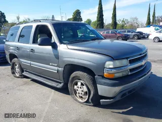 2002 Chevrolet Tahoe LT with VIN 1GNEC13ZX2R224413, listed as a IAAI auction lot 41818623 with 157,509 mi miles. Bid and sale history available at carsss.com. Image 1.