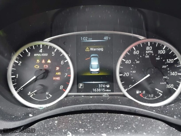 2017 Nissan Sentra SV with VIN 3N1AB7APXHL706168, listed as a IAAI auction lot 41861682 with 163,815 mi miles. Bid and sale history available at carsss.com. Image 7.