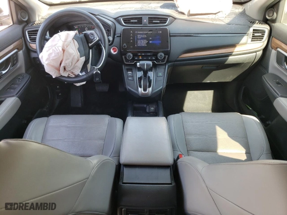 2017 Honda CR-V EX-L with VIN 5J6RW1H87HL010860, listed as a Copart auction lot 50895025 with 69,984 mi miles and Salvage Title. Bid and sale history available at carsss.com. Image 8.
