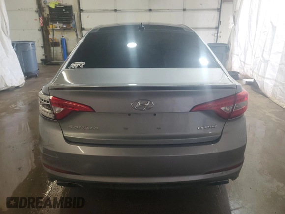 2015 Hyundai Sonata Sport with VIN 5NPE34AF7FH249589, listed as a Copart auction lot 56567415 with 175,514 mi miles and Salvage title. Bid and sale history available at DreamBid. Image 6.