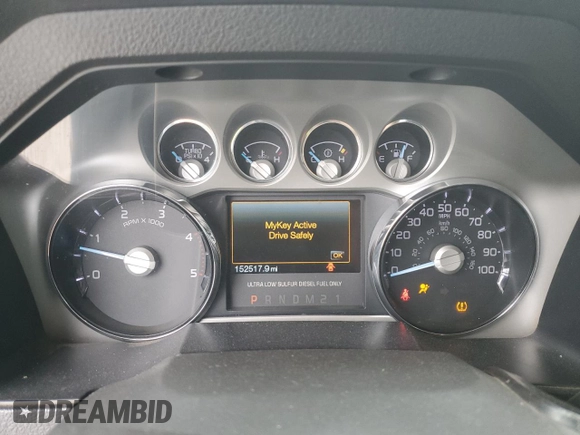 2016 Ford F-350 Platinum with VIN 1FT8W3BT7GEA41183, listed as a Copart auction lot 50592115 with 152,517 mi miles and Salvage Title. Bid and sale history available at DreamBid. Image 9.