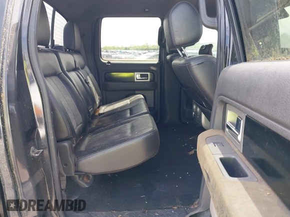 2012 Ford F-150 XL with VIN 1FTFW1ET5CFA41694, listed as a IAAI auction lot 42100124 with 136,416 mi miles. Bid and sale history available at carsss.com. Image 8.