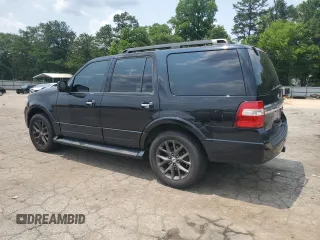 2017 Ford Expedition Limited с VIN 1FMJU1KT2HEA09167, выставлен на аукционе Copart как лот 59027585 с пробегом 77 998 миль миль и Списание • Salvage title. История ставок и продаж доступна на DreamBid. Изображение 2.