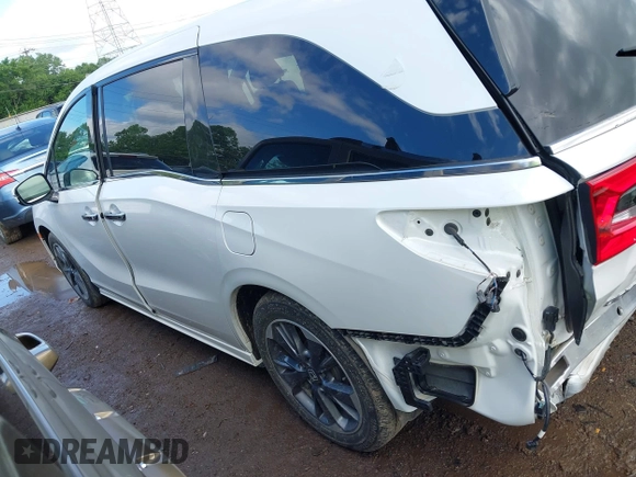 2022 Honda Odyssey Elite with VIN 5FNRL6H91NB058941, listed as a IAAI auction lot 42320293 with 30,977 mi miles and . Bid and sale history available at DreamBid. Image 15.
