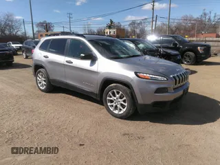 2016 Jeep Cherokee Sport с VIN 1C4PJLAB2GW346958, выставлен на аукционе IAAI как лот 41894737 с пробегом 125 771 миль миль и . История ставок и продаж доступна на DreamBid. Изображение 1.