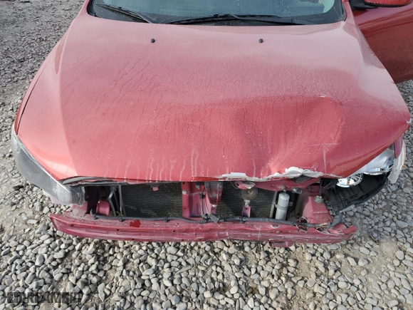 2016 Mitsubishi Lancer ES with VIN JA32U2FU3GU005827, listed as a Copart auction lot 43182155 with NaN miles and Salvage Title. Bid and sale history available at carsss.com. Image 12.