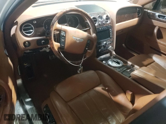 2007 Bentley Flying Spur with VIN SCBBR93W97C040186, listed as a Copart auction lot 84065224 with Not Provided miles and Salvage Title. Bid and sale history available at DreamBid. Image 8.