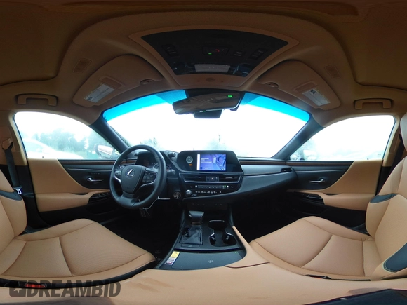 2025 Lexus ES 350 with VIN 58ADZ1B15SU188842, listed as a IAAI auction lot 42630513 with 4,835 mi miles and . Bid and sale history available at DreamBid. Image 19.