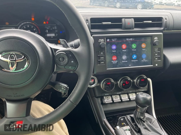 2023 Toyota 86 Premium with VIN JF1ZNBF16P8765655, listed as a Copart auction lot 56184125 with 4,615 mi miles and Salvage Title. Bid and sale history available at DreamBid. Image 9.