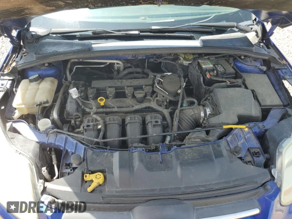 2012 Ford Focus SE with VIN 1FAHP3F20CL215573, listed as a Copart auction lot 51129555 with 112,283 mi miles and Salvage Title. Bid and sale history available at carsss.com. Image 11.