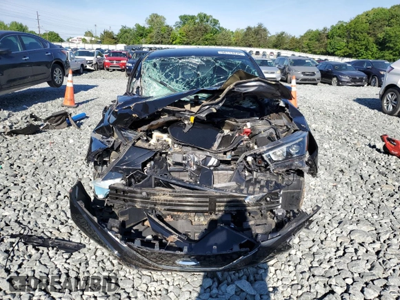 2019 Nissan LEAF SV with VIN 1N4AZ1CP8KC313703, listed as a Copart auction lot 56113735 with 56,854 mi miles and Salvage title. Bid and sale history available at DreamBid. Image 5.