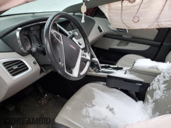 2011 GMC Terrain SLT-2 with VIN 2CTFLXE56B6206498, listed as a Copart auction lot 82024854 with Not Provided miles and Salvage Title. Bid and sale history available at DreamBid. Image 7.