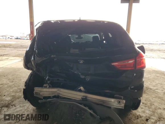 2018 BMW X1 sDrive28i with VIN WBXHU7C34J5L05725, listed as a Copart auction lot 49228475 with 69,994 mi miles and Salvage Title. Bid and sale history available at carsss.com. Image 6.