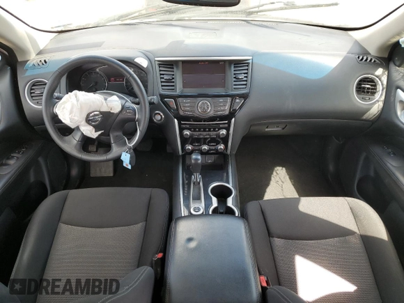 2018 Nissan Pathfinder SV z VIN 5N1DR2MM6JC639754, wystawiony jako Copart lot #52233075 z przebiegiem 75 737 mil mil oraz Czysty tytuł • Clean title. Historia ofert i sprzedaży dostępna na DreamBid. Obrazek 8.