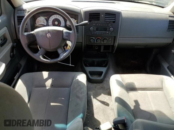 2005 Dodge Dakota ST with VIN 1D7HE28K55S207622, listed as a Copart auction lot 72201084 with 164,221 mi miles and Clean Title. Bid and sale history available at DreamBid. Image 8.