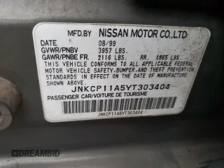 2000 Infiniti G20 Luxury z VIN JNKCP11A5YT303404, wystawiony jako Copart lot #82801234 z przebiegiem 178 185 mil mil oraz Tytuł czysty. Historia ofert i sprzedaży dostępna na DreamBid. Obrazek 12.