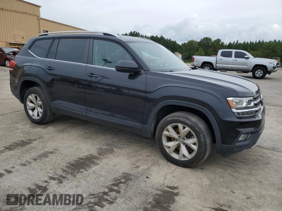 2018 Volkswagen Atlas SE with VIN 1V2CR2CA5JC582694, listed as a Copart auction lot 71221254 with 111,842 mi miles and Clean title. Bid and sale history available at DreamBid. Image 4.