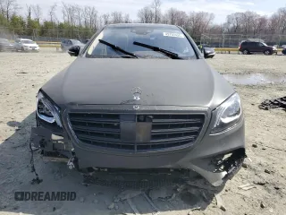 2018 Mercedes-Benz S 560 z VIN WDDUG8GB8JA384193, wystawiony jako Copart lot #49703435 z przebiegiem 65 665 mil mil oraz Szkoda całkowita • Salvage title. Historia ofert i sprzedaży dostępna na DreamBid. Obrazek 5.