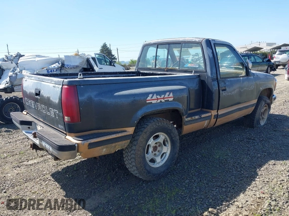 1989 Chevrolet Silverado 1500 with VIN 1GCDK14Z7KZ258685, listed as a IAAI auction lot 42036576 with 62,150 mi miles and . Bid and sale history available at DreamBid. Image 4.