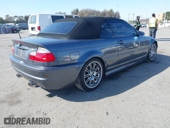 2002 BMW 3 Series M3 with VIN WBSBR934X2EX22785, listed as a IAAI auction lot 41866409 with 91,058 mi miles. Bid and sale history available at carsss.com. Image 4.