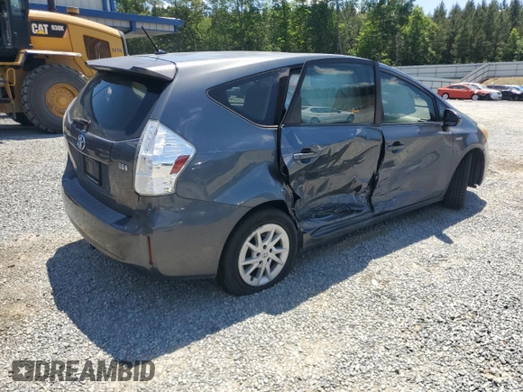 2012 Toyota Prius Two with VIN JTDZN3EU7C3147165, listed as a Copart auction lot 56136585 with 201,001 mi miles and Clean Title. Bid and sale history available at DreamBid. Image 3.