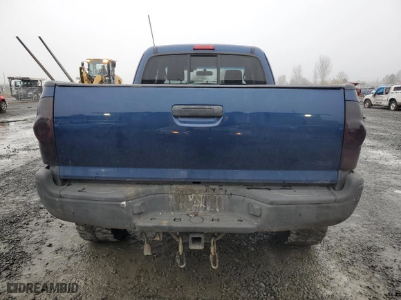 2005 Toyota Tacoma with VIN 5TEUU42NX5Z041121, listed as a Copart auction lot 83841474 with 220,040 mi miles and Salvage Title. Bid and sale history available at carsss.com. Image 6.