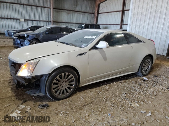 2014 Cadillac CTS Premium with VIN 1G6DD1E38E0178165, listed as a Copart auction lot 77033664 with 49,406 mi miles and Salvage title. Bid and sale history available at DreamBid. Image 1.