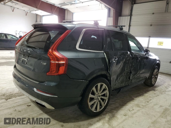 2017 Volvo XC90 Inscription with VIN YV4A22PLXH1166376, listed as a Copart auction lot 42101625 with 83,020 mi miles and Salvage Title. Bid and sale history available at carsss.com. Image 3.