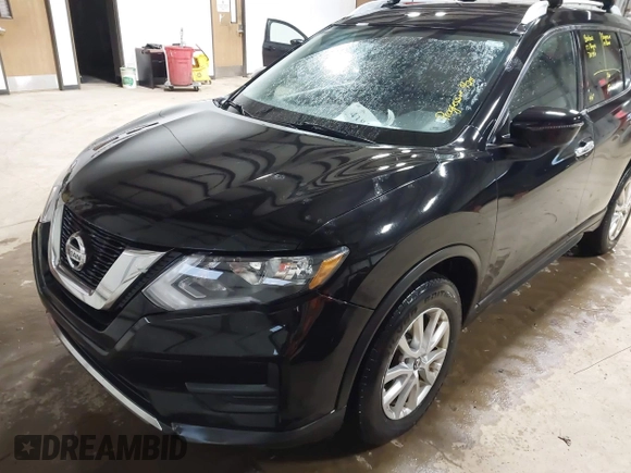 2017 Nissan Rogue SV with VIN KNMAT2MV1HP524175, listed as a IAAI auction lot 41931621 with 139,730 mi miles and . Bid and sale history available at carsss.com. Image 17.