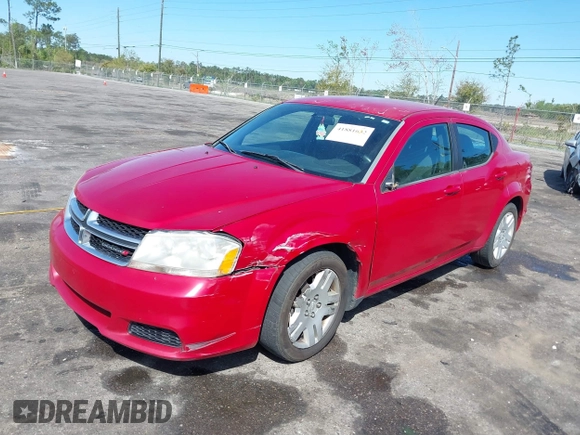 2013 Dodge Avenger SE with VIN 1C3CDZABXDN529054, listed as a IAAI auction lot 41881632 with 179,519 mi miles and . Bid and sale history available at DreamBid. Image 2.