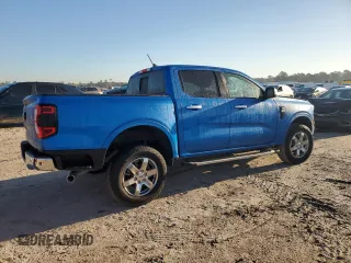 2024 Ford Ranger XLT with VIN 1FTER4GH1RLE01261, listed as a Copart auction lot 47242115 with 6,885 mi miles and Salvage Title. Bid and sale history available at carsss.com. Image 3.