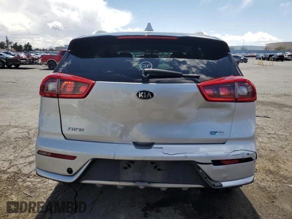 2017 Kia Niro EX with VIN KNDCC3LC6H5045759, listed as a Copart auction lot 51387955 with 70,532 mi miles and Salvage Title. Bid and sale history available at DreamBid. Image 6.