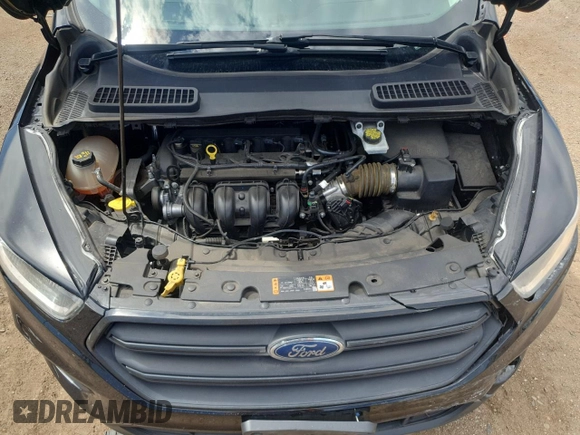2017 Ford Escape S z VIN 1FMCU0F78HUE91357, wystawiony jako Copart lot #62545785 z przebiegiem 55 002 mil mil oraz Szkoda całkowita • Salvage title. Historia ofert i sprzedaży dostępna na DreamBid. Obrazek 12.