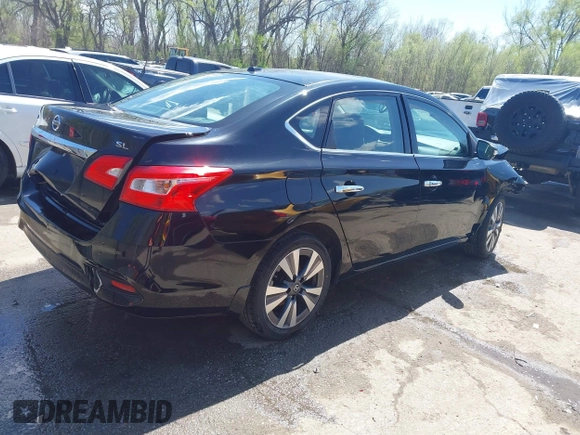 2016 Nissan Sentra SV with VIN 3N1AB7AP3GY219363, listed as a IAAI auction lot 41965068 with 82,600 mi miles and . Bid and sale history available at DreamBid. Image 4.