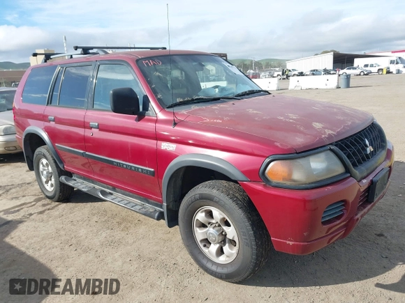 2002 Mitsubishi Montero ES z VIN JA4LS21H82J039059, wystawiony jako IAAI lot #41659223 z przebiegiem 147 772 mil mil oraz . Historia ofert i sprzedaży dostępna na DreamBid. Obrazek 1.