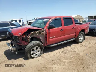 2015 Toyota Tacoma with VIN 3TMLU4EN2FM203684, listed as a Copart auction lot 62343505 with 57,434 mi miles and Salvage title. Bid and sale history available at DreamBid. Image 1.