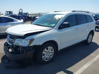 2020 Dodge Journey SE Value with VIN 3C4PDCAB2LT275039, listed as a IAAI auction lot 41986920 with 24,279 mi miles and . Bid and sale history available at carsss.com. Image 2.
