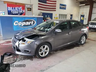 2013 Ford Focus SE with VIN 1FADP3F21DL261218, listed as a Copart auction lot 49960135 with 103,659 mi miles and Salvage Title. Bid and sale history available at carsss.com. Image 1.