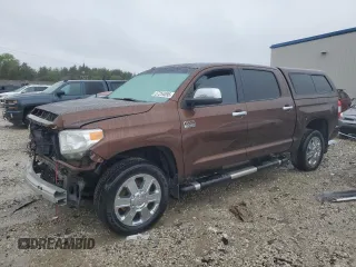 2015 Toyota Tundra Platinum z VIN 5TFAW5F11FX452443, wystawiony jako Copart lot #57254095 z przebiegiem 271 040 mil mil oraz Czysty tytuł • Clean title. Historia ofert i sprzedaży dostępna na DreamBid. Obrazek 1.