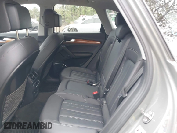 2023 Audi Q5 S line Premium with VIN WA1GAAFY2P2013050, listed as a IAAI auction lot 42208300 with 22,218 mi miles and . Bid and sale history available at DreamBid. Image 8.