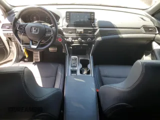 2019 Honda Accord Sport with VIN 1HGCV2F30KA023613, listed as a Copart auction lot 61568095 with 63,473 mi miles and Salvage title. Bid and sale history available at DreamBid. Image 8.