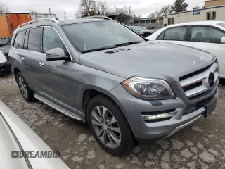 2016 Mercedes-Benz GL with VIN 4JGDF6EE3GA629002, listed as a Copart auction lot 80864124 with 155,582 mi miles and Salvage Title. Bid and sale history available at carsss.com. Image 4.