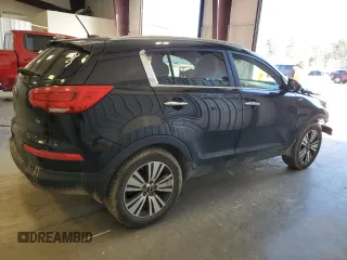 2016 Kia Sportage EX with VIN KNDPCCAC4G7833172, listed as a Copart auction lot 49626845 with 115,133 mi miles and Salvage Title. Bid and sale history available at carsss.com. Image 3.