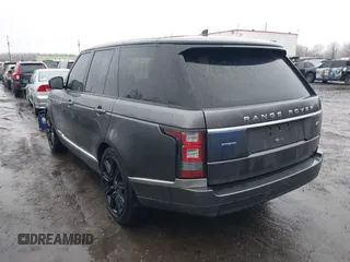 2016 Land Rover Range Rover HSE with VIN SALGS2KF8GA253070, listed as a IAAI auction lot 41520354 with 61,033 mi miles and . Bid and sale history available at DreamBid. Image 3.