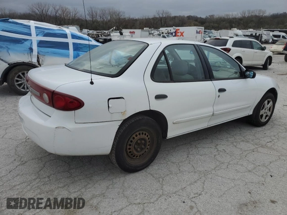 2003 Chevrolet Cavalier LS with VIN 1G1JF52F937166734, listed as a Copart auction lot 82372044 with 145,307 mi miles and Clean Title. Bid and sale history available at carsss.com. Image 3.